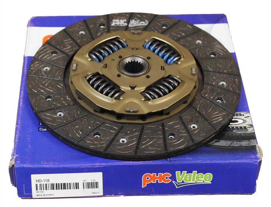 Диск сцепления Valeo PHC HD-118