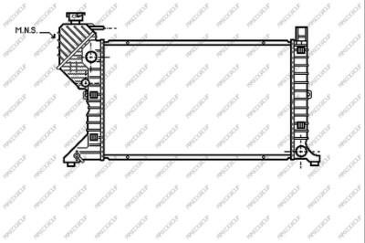 Prasco ME915R004 Радіатор охолодження двигуна ME915R004: Купити в Україні - Добра ціна на EXIST.UA!