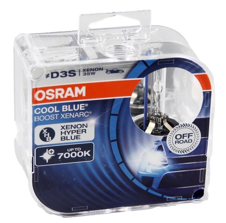 Osram 66340CBB-HCB Лампа ксенонова Osram Cool Blue Boost Xenarc D3S 42V 35W 7000K (2 шт.) 66340CBBHCB: Купити в Україні - Добра ціна на EXIST.UA!
