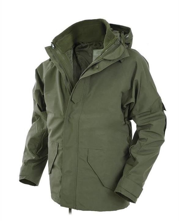 Куртка непромокаюча з флісовою підстібкою L, олива Mil-tec 10615001-L