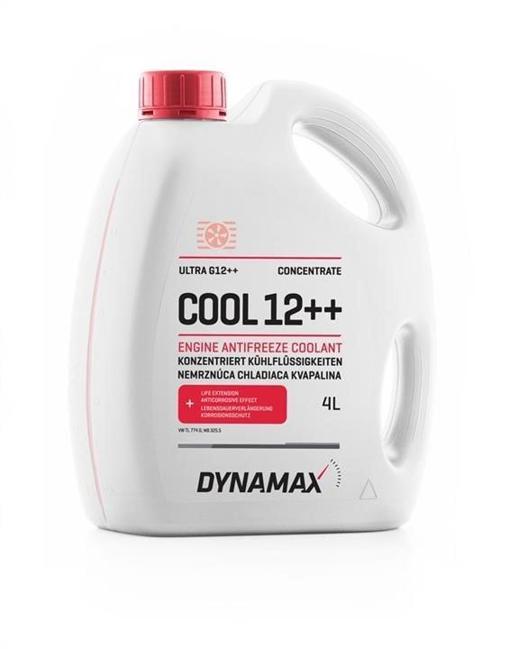 Dynamax 500160 Антифриз Dynamax COOLANT ULTRA G12 ++ червоний, концентрат -80, 4 л 500160: Купити в Україні - Добра ціна на EXIST.UA!