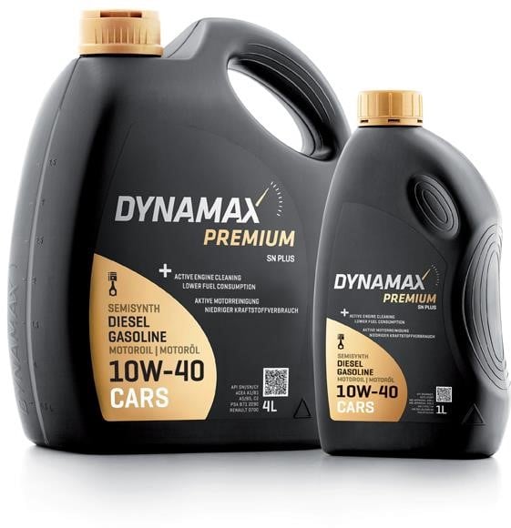 Dynamax 502647 Моторна олива Dynamax Premium SN Plus 10W-40, 1л 502647: Приваблива ціна - Купити в Україні на EXIST.UA!