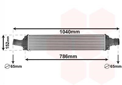 03014708 Van Wezel Интеркулер