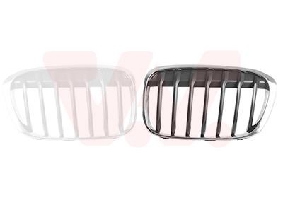 Передняя решетка BMW X1 (БМВ Х1): 0684511 Van Wezel Решетка радиатора левая
