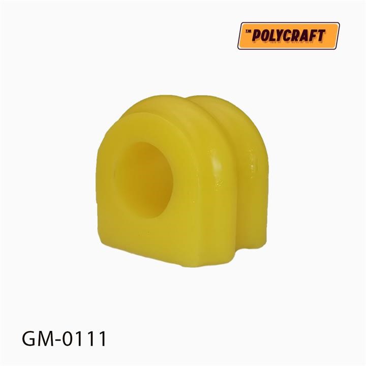 POLYCRAFT GM-0111 Втулка переднього стабілізатора поліуретанова GM0111: Купити в Україні - Добра ціна на EXIST.UA!