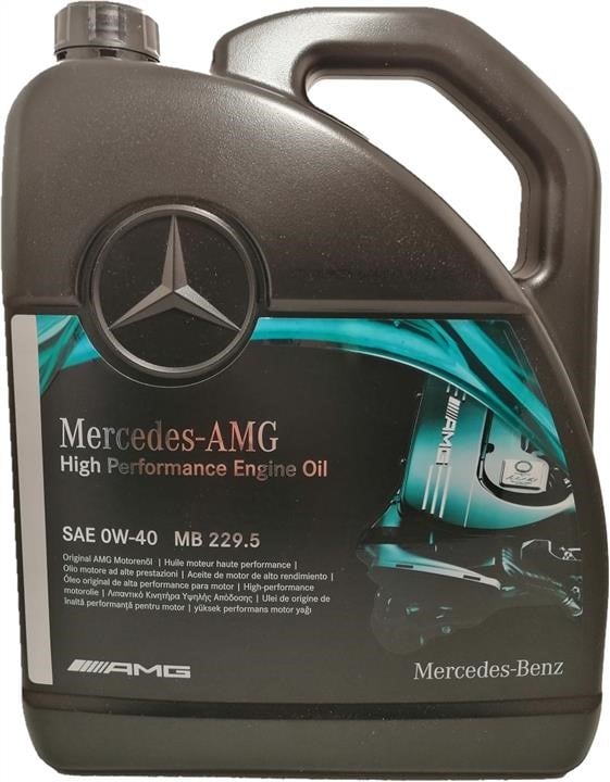Mercedes A 000 989 93 02 13 ACCE Моторна олива Mercedes MB 229.5 0W-40, 5л A000989930213ACCE: Купити в Україні - Добра ціна на EXIST.UA!