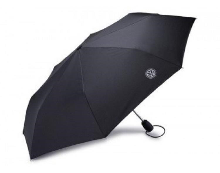 VAG 000 087 602 K Складана парасолька Volkswagen Logo Compact Umbrella чорна/Діаметр 97 см; довжина в закритому стані 28 см 000087602K: Купити в Україні - Добра ціна на EXIST.UA!