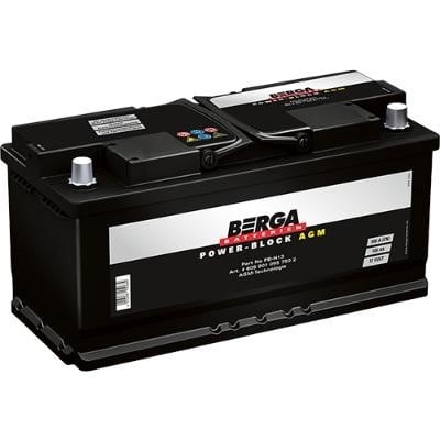 Батарея аккумуляторная Berga 12В 105Ач 950A(EN) L+ Berga 6059010957502