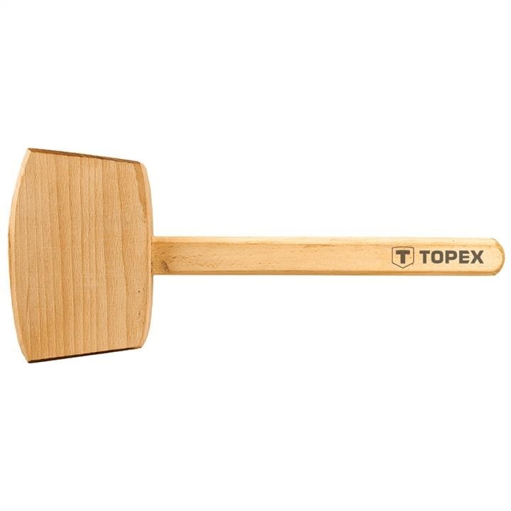 Topex 02A050 Киянка дерев'яна, 500 г, дерев'яна рукоятка 02A050: Купити в Україні - Добра ціна на EXIST.UA!