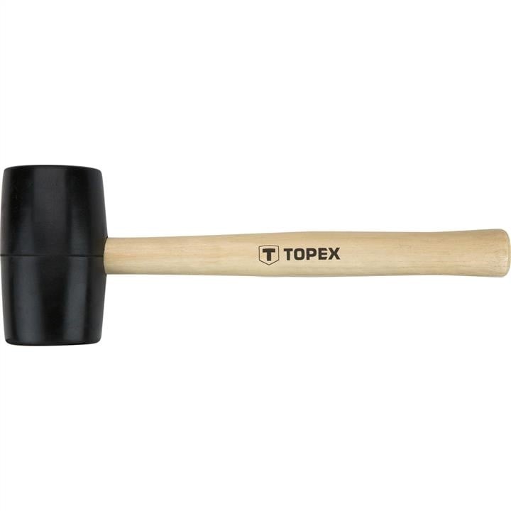 Topex 02A343 Киянка гумова 340 г, дерев'яна ручка 02A343: Приваблива ціна - Купити в Україні на EXIST.UA!