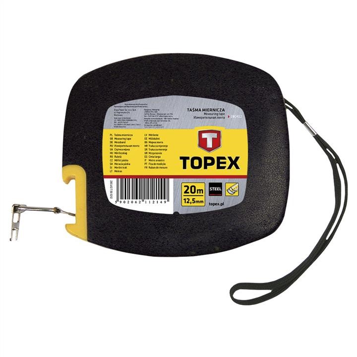 Topex 28C412 Стрічка вимірювальна сталева, 20 м 28C412: Приваблива ціна - Купити в Україні на EXIST.UA!