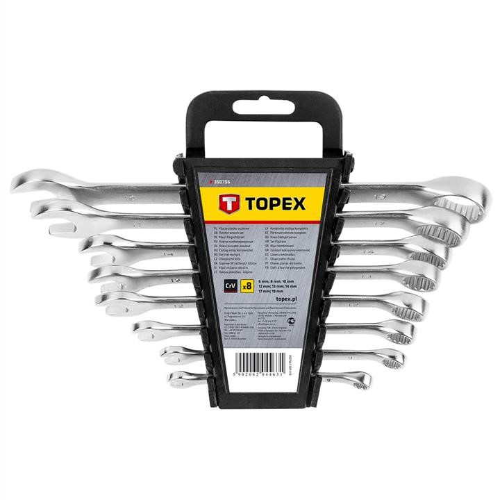Topex 35D756 Набір ключів комбінованих, 6-19 мм, 8 шт. 35D756: Купити в Україні - Добра ціна на EXIST.UA!