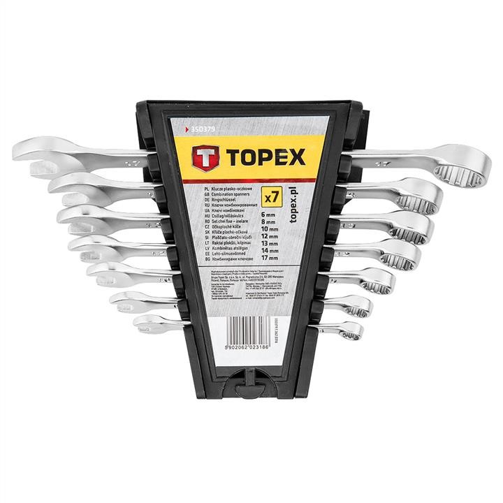 Topex 35D379 Ключі комбіновані, 6-17 мм, набір 7 шт 35D379: Купити в Україні - Добра ціна на EXIST.UA!