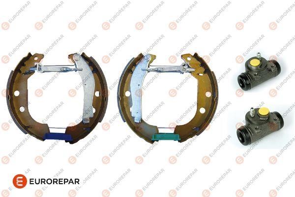 Колодки на барабанные тормоза Peugeot 405 (Пежо 405): 1611449680 Eurorepar Колодки тормозные барабанные, комплект