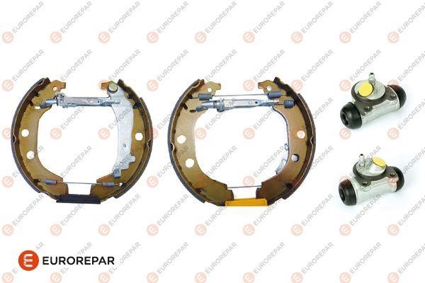 Барабанные тормозные колодки Peugeot 406 (Пежо 406): 1611450480 Eurorepar Колодки тормозные барабанные, комплект
