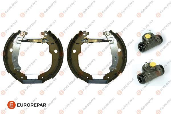Барабанные тормозные колодки Peugeot 207 (Пежо 207): 1611451580 Eurorepar Колодки тормозные барабанные, комплект