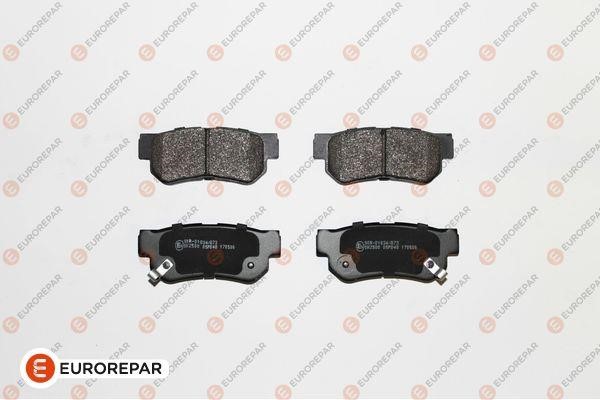 Тормозные колодки дисковые, комплект Eurorepar 1617286780