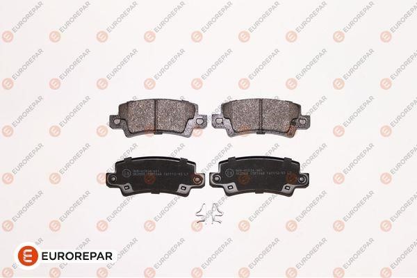 Тормозные колодки дисковые, комплект Eurorepar 1617269480