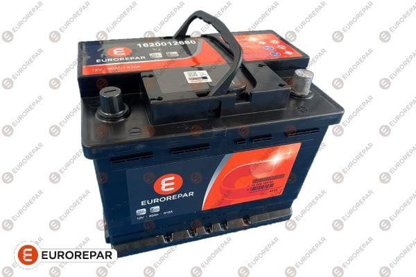Батарея аккумуляторная Eurorepar Star-Stop EFB 12В 60Ач 520А(EN) R+ Eurorepar 1620012680