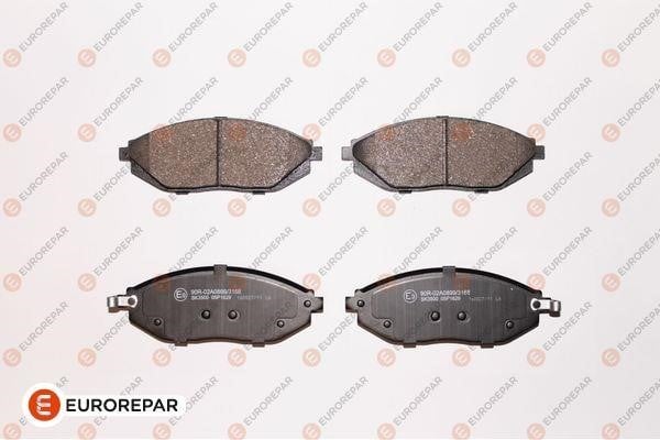 Комплект тормозных колодок Chevrolet Spark (Шевроле Спарк): 1623056380 Eurorepar Тормозные колодки дисковые, комплект