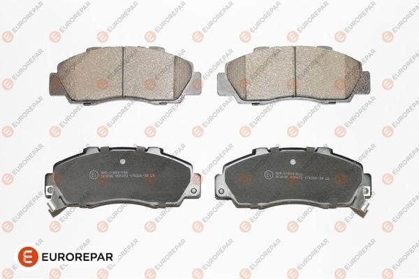 Тормозные колодки дисковые, комплект Eurorepar 1623058380