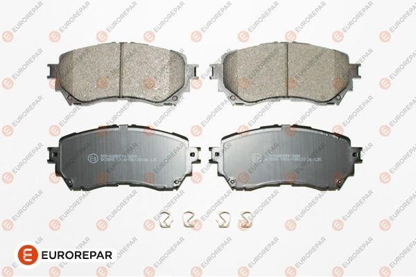 Гальмівні колодки, комплект Eurorepar 1639382280