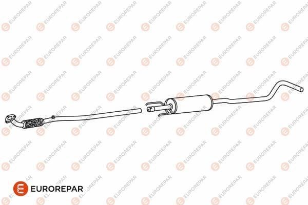 E12865Q Eurorepar Резонатор глушителя