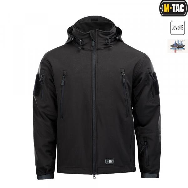 M-Tac MTC-SJWL-BK-M Куртка Soft Shell з підстібкою Black M MTCSJWLBKM: Купити в Україні - Добра ціна на EXIST.UA!