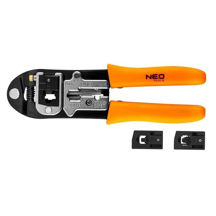 Neo Tools 01-501 Кліщі для обтиску телефонних наконечників 4P, 6P, 8P 01501: Купити в Україні - Добра ціна на EXIST.UA!