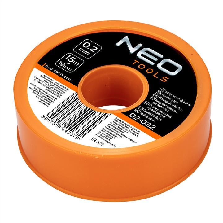 Neo Tools 02-032 Лента уплотнительная, 15 м x 19 мм x 0.2 мм 02032: Купить в Украине - Отличная цена на EXIST.UA!