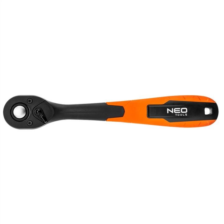 Neo Tools 08-513 Ключ з трещіткой, вигнутий 3/8 ", 200 мм 08513: Купити в Україні - Добра ціна на EXIST.UA!