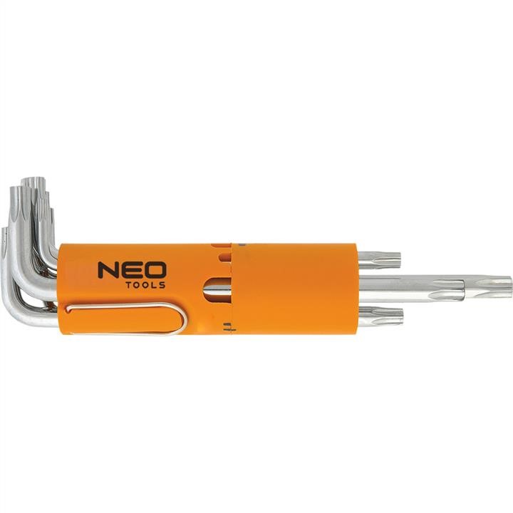 Neo Tools 09-524 Ключі шестигранні Torx, T10-T50 мм, набір 8 шт., З дірою 09524: Купити в Україні - Добра ціна на EXIST.UA!