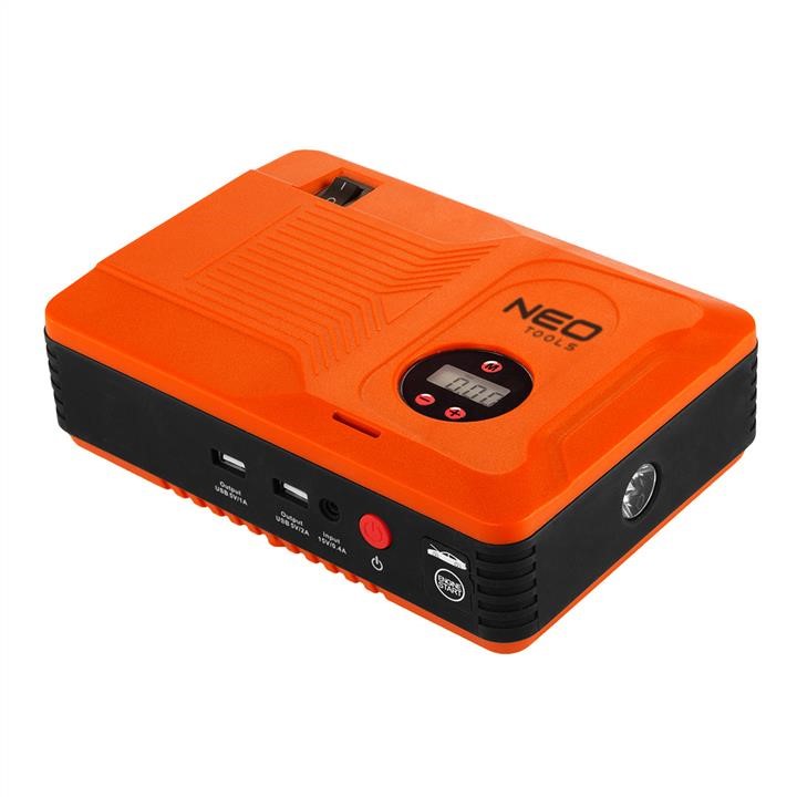 Neo Tools 11-997 Пусковий пристрій "Jumpstarter", Power Bank 14Ah, LED ліхтар, компресор 3.5BAR 11997: Купити в Україні - Добра ціна на EXIST.UA!