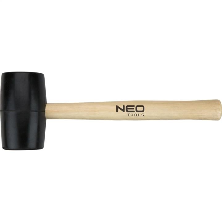 Neo Tools 25-062 Киянка гумова 58мм/450г, дерев'яна ручка 25062: Приваблива ціна - Купити в Україні на EXIST.UA!