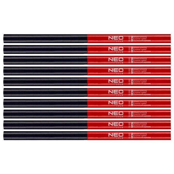 Neo Tools 13-805 Технічний олівець червоний і синій 12 штук 13805: Купити в Україні - Добра ціна на EXIST.UA!