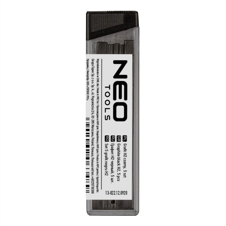 Neo Tools 13-822 H2 графіт, чорний (до 13-810,13-815), 5 шт. 13822: Купити в Україні - Добра ціна на EXIST.UA!