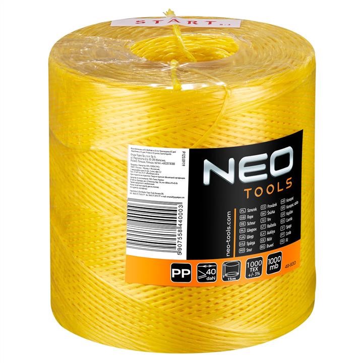 Neo Tools 49-930 Шнур для кріплення мінеральної вати 1000 м 49930: Купити в Україні - Добра ціна на EXIST.UA!