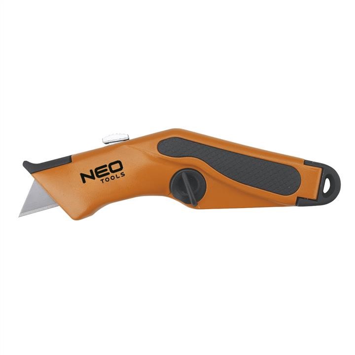 Neo Tools 63-701 Ніж з трапецієподібним лезом 18 мм, металевий корпус 63701: Купити в Україні - Добра ціна на EXIST.UA!