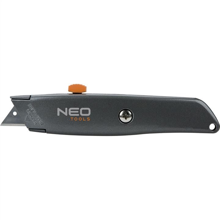Neo Tools 63-702 Ніж з трапецієподібним лезом 18 мм, металевий корпус 63702: Купити в Україні - Добра ціна на EXIST.UA!