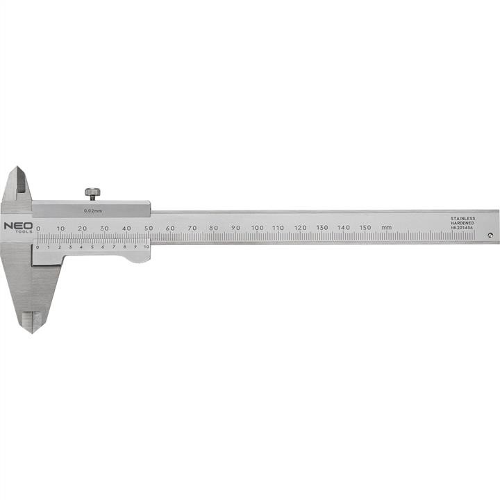 Neo Tools 75-001 Штангенциркуль з сертифікатом DIN, 150 мм, нержавіюча сталь 75001: Приваблива ціна - Купити в Україні на EXIST.UA!