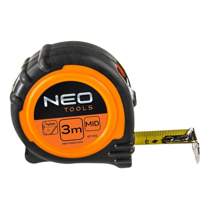 Neo Tools 67-113 Рулетка, сталева стрічка 3 м x 19 мм, магніт 67113: Купити в Україні - Добра ціна на EXIST.UA!