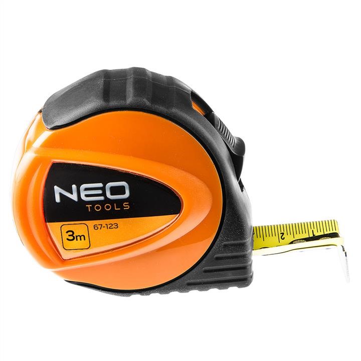 Neo Tools 67-123 Рулетка NEO, сталева стрiчка 3 м x 19 мм 67123: Купити в Україні - Добра ціна на EXIST.UA!