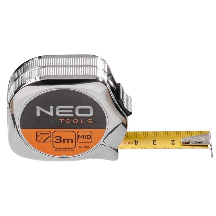 Neo Tools 67-143 Рулетка NEO, сталева стрiчка 3 м x 16 мм 67143: Купити в Україні - Добра ціна на EXIST.UA!