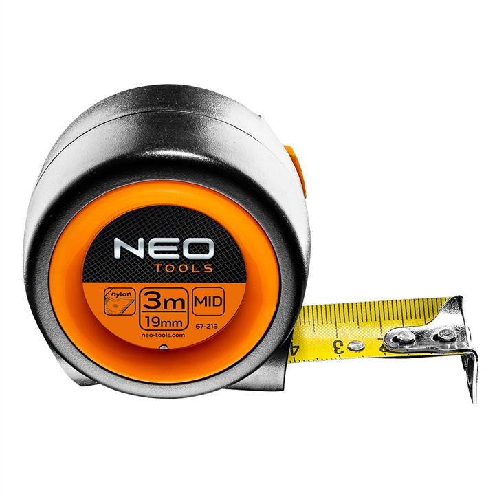 Neo Tools 67-213 Kомпактная рулетка, сталева стрічка 3 м x 19 мм, з фіксатором selflock, магніт 67213: Купити в Україні - Добра ціна на EXIST.UA!