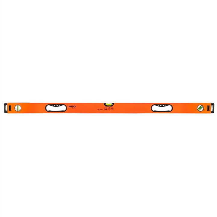 Neo Tools 71-105 Алюмінієвий спиртової рівень з ручкою, 3 флакона, фрезеровані вимірювальні поверхні, 120cm 71105: Купити в Україні - Добра ціна на EXIST.UA!