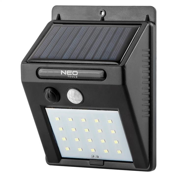 Neo Tools 99-055 Настінний сонячний світильник 20 SMD LED 250 лм 99055: Приваблива ціна - Купити в Україні на EXIST.UA!