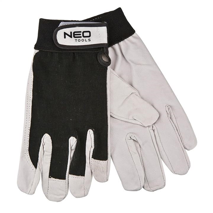 Neo Tools 97-604 Перчатки рабочие на липучке, кожа, размер 8", CE 97604: Купить в Украине - Отличная цена на EXIST.UA!