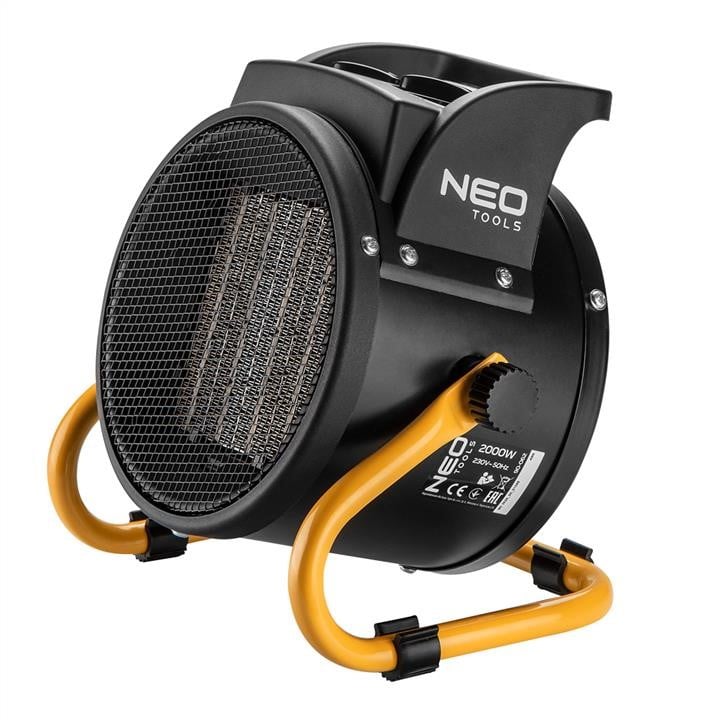 Neo Tools 90-062 Керамічний електричний нагрівач PTC, 2 кВт 90062: Купити в Україні - Добра ціна на EXIST.UA!