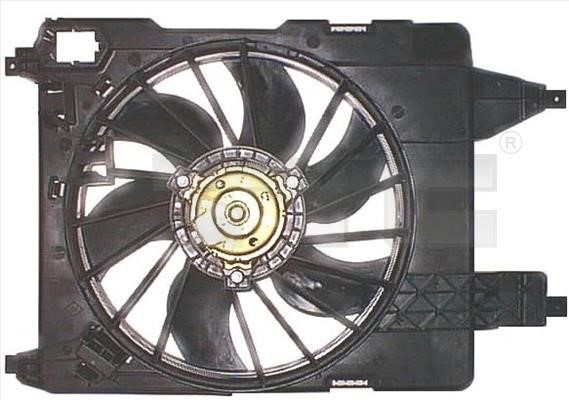 TYC 828-0004 Вентилятор радіатора охолодження 8280004: Купити в Україні - Добра ціна на EXIST.UA!
