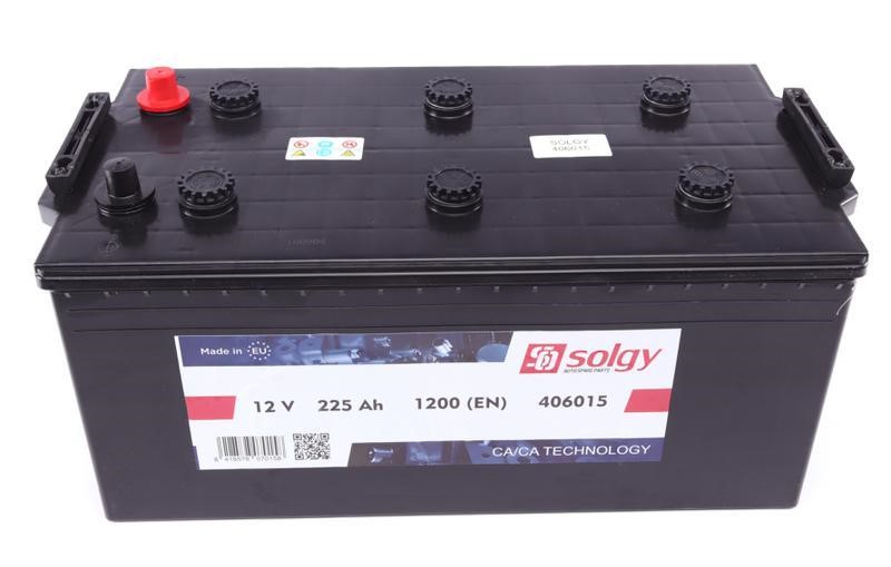 Solgy 406015 Акумулятор Solgy 12В 225Ач 1200А(EN) L+ 406015: Купити в Україні - Добра ціна на EXIST.UA!